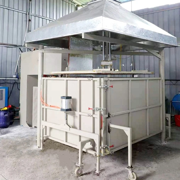 Máquina manual para fabricar espuma de poliuretano